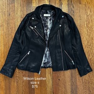 Wilson Leather jacket - high quality faux leather jacket - like new
